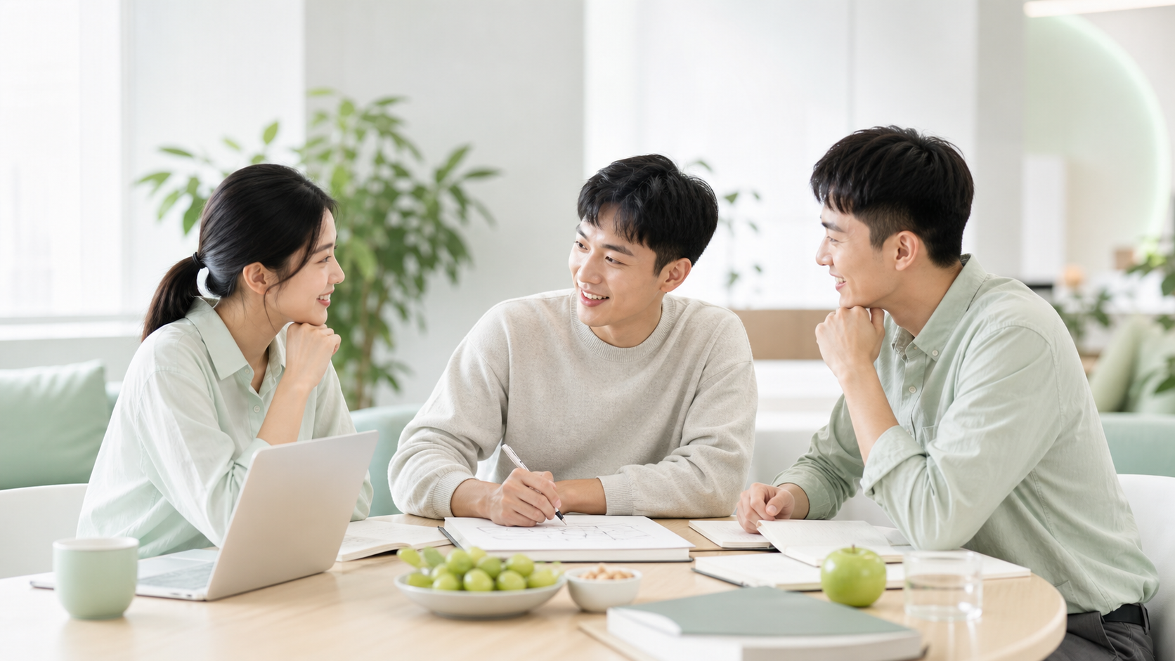 团队进行内部交流与持续学习